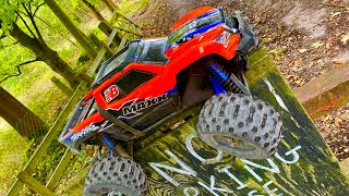 XMAXX 8S 2046 STEEL GEARING BASH [upl. by Notsle282]