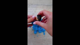 Very Satisfying ♥️and Relaxing Video Kinetic Sand ♥️ drop and squish [upl. by Ardnuasac]