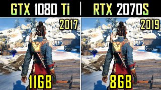 GTX 1080 Ti vs RTX 2070 SUPER  How Much Performance Difference in 2024 [upl. by Enalb351]