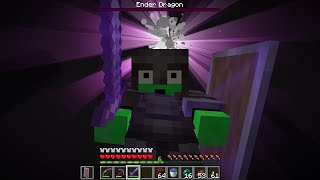 I Beat The Ender Dragon Double Chest Challenge 1 [upl. by Ayn]