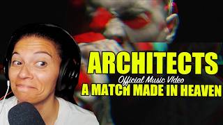 Architects  A Match Made In Heaven Official Music Video  Reaction [upl. by Boyt148]