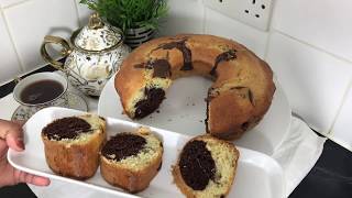 Easy Somali Marble Cake Recipe  Daryeelkitchen [upl. by Nyre]