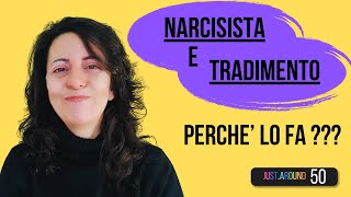 Il narcisista e il tradimento perchè lo fa [upl. by Siward]