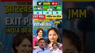 Jharkhand Election Opinion Poll 2024 Exit Poll में Hemant और Kalpana Soren का दबदबा Axis My India [upl. by Otreblaug]