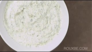 How to Make Tzatziki Sauce Greek yogurt dip [upl. by Trebron213]