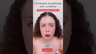 Comment monétiser son compte TikTok ou Instagram  Audrey Jahu [upl. by Anemij]