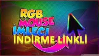 Hayatın çok renksiz💥RGB MOUSE FARE🐭 İMLECİ NASIL YAPILIR 👉ÇOK GÜZELBASİT [upl. by Mohun]