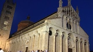 Massa Marittima Notte Bianca  OUR TUSCAN STORY 87 [upl. by Orpha827]