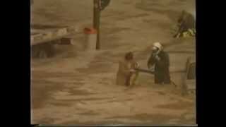 Málaga inundada  Año 1989 Video real [upl. by Balfour]