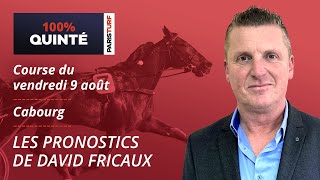 Pronostics Quinté PMU  100 Quinté du Vendredi 9 août à Cabourg [upl. by Ennalorac192]