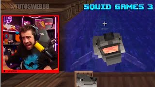 AURONPLAY SE ENOJA CON LA BESTIA SQUID CRAFT GAMES 3 squidcraftgames3 minecraft [upl. by Kerr]