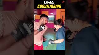 MMA CONDITIONING 🥋🔥 mma mmatraining motivation tricks power conditioning shorts mmafitness [upl. by Bat]