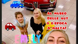 Emy al museo delle auto a Malta 🇲🇹 giochi giochiamo bambini parcogiochi malta vacanza [upl. by Ahsaela]