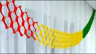 Как сделать гирлянду из бумаги Гирлянда из бумаги [upl. by Notreb]