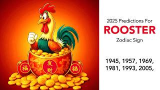 2025 Zodiac Predictions Rooster [upl. by Dragde559]