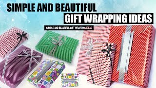 Simple amp Beautiful Gift Wrapping Ideas [upl. by Nevarc]