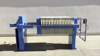 JWI 7 CU AIRHYDRAULIC FILTER PRESS FP2585 [upl. by Berman]