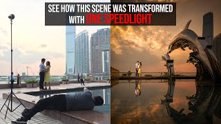 Basic One Light Outdoor Flash Photography Tutorial Speedlight [upl. by Zsuedat]