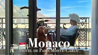 🇲🇨My DOG visits MONACO the richest country l Hotel de Paris MonteCarloㅣCannes Mirazur 3 Michelin [upl. by Wylie]