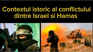 Contextul istoric al conflictului dintre Israel si Hamas [upl. by Kathryn471]