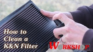 How to Clean a KampN Air Filter [upl. by Enairda]