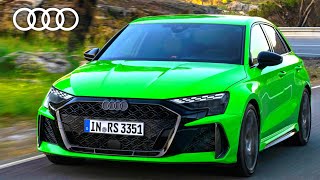 2025 Audi RS 3 Sportback A Bold Kyalami Green Design [upl. by Leacock]