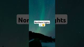 Northern Lights  Natures Greatest Light Show☄️😮 shortvideo science shortsfeed shorts short [upl. by Latin]