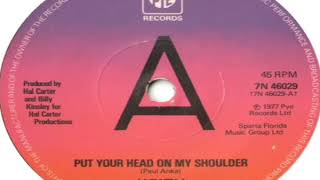 Keith Chegwin Put Your Head On My Shoulder 1977 [upl. by Eliott220]