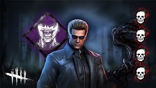 DBD Wesker gameplay 4K mories using Devour Hope No commentary [upl. by Ahsaret]