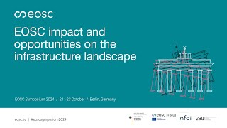 EOSC Symposium  Unconference  EOSC impact and opportunities on the infrastructure landscape [upl. by Quintilla]