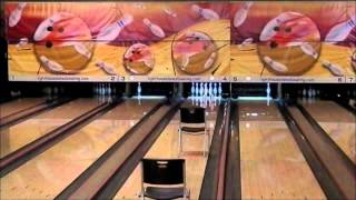 The Craziest Trick Shot in Bowling [upl. by Hareemas43]