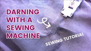 darning sewing machine [upl. by Rehm270]