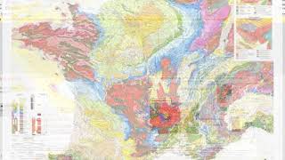 Utilisation de la carte géologique de la France au millionième en EDS SVT Terminale [upl. by Kendal]