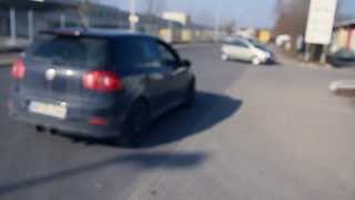 Golf 5 GTI  Edel01 Auspuffanlage 3quot mit Downpipe  Exhaust SoundCheck [upl. by Ahsenwahs]