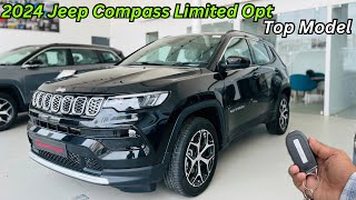 New Jeep Compass Limited Opt Full Detailed Review 😍 Price amp Specifications🔥Jeep Compass 2024 [upl. by Zanas308]