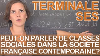 Des classes sociales dans la société française contemporaine   SES  Terminale  Les Bons Profs [upl. by Delphina883]