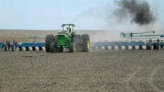 John Deere 6030 and 24 Row Kinze Planter [upl. by Foah]