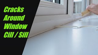 How To Remove Frame Sealant PreFill  ReSeal And Paint Window CillSill [upl. by Fania714]