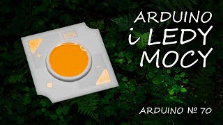 Arduino 70 LEDy mocy [upl. by Enamrahc]