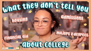 Everything They Don’t Tell You Before Applying to College  college advice from a college student [upl. by Adnirual599]