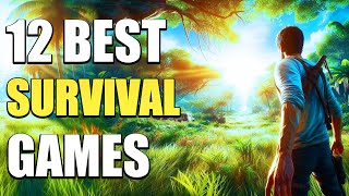 12 Best Survival Games You NEED To Play In 2024 [upl. by Nnylakcaj]