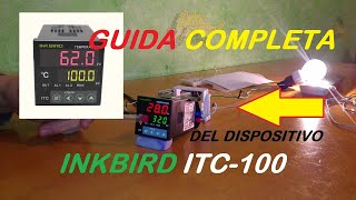 Inkbird ITC100 PID GUIDA COMPLETA ita [upl. by Patty107]