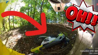 Trail riding on tc125 went down [upl. by Rossner]