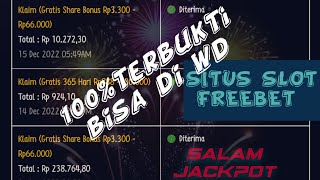 freebet slotgacorhariini Situs slot free bet 1k hingga 30k tiap hari Tanpa deposit [upl. by Nicolina]