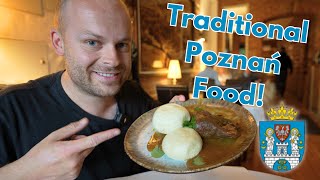 Trying Traditional Food from Poznań 🇵🇱 [upl. by Saudra22]