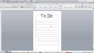 Filofax Insert Tutorial Lesson 1  Basic Design [upl. by Atineb]