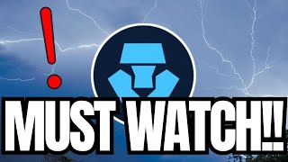 CRONOS CRO WHY IS THE PRICE CRASHING RIGHT NOW  HOLDERS LISTEN UP  CRONOS PRICE PREDICTION🔥 [upl. by Del]