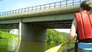 Paddling on the Housatonic River in CT [upl. by Macnamara]