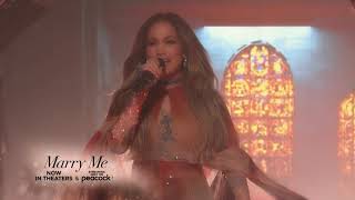 Jennifer Lopez  Church Live Performance  Marry Me Tonight Jennifer Lopez amp Maluma Live [upl. by Auhsuoj]