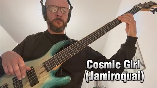 Cosmic Girl  Jamiroquai BASS COVER amp SCORE [upl. by Ecirahc]